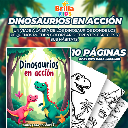 🦖 Dinosaurios en acción